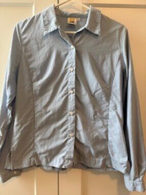 Solumbra Sun Precautions Shirt | Lightweight UPF 100+ Button‑Down | Women’s 10